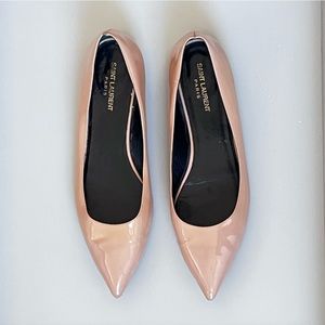 Yves Saint Laurent Pat Leather Flat sz 42